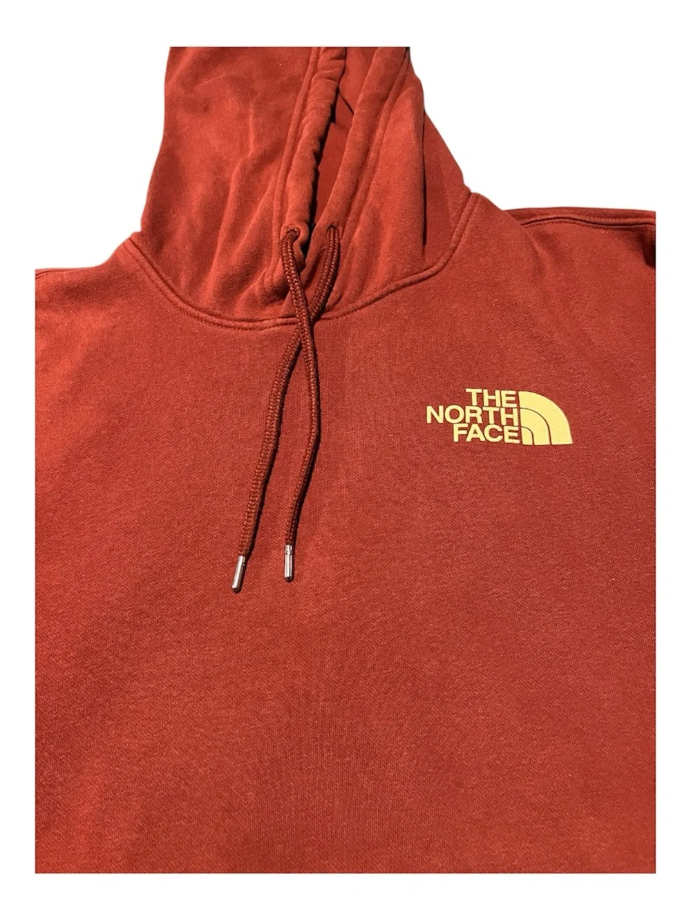 The North Face Men's Burnt Orange Pullover Hoodie